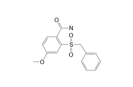 4-Methoxy-2-phenylmethanesulfonyl-benzamide