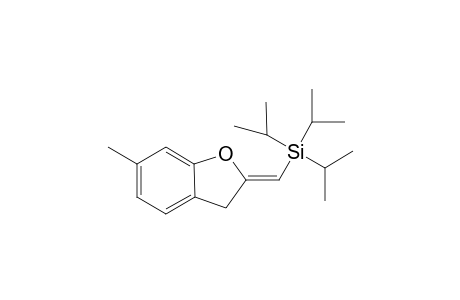 2-((Z)-Triisopropylsilylmethylidene)-6-methyl-2,3-dihydrobenzofuran