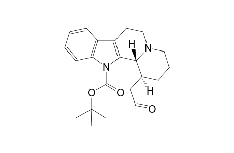 (1S,12bR)-1-(2-ketoethyl)-2,3,4,6,7,12b-hexahydro-1H-pyrido[2,1-a]$b-carboline-12-carboxylic acid tert-butyl ester