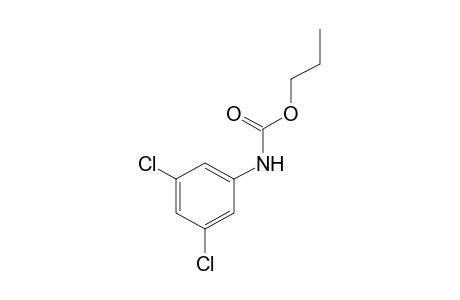 3,5-dichlorocarbanilic acid, propyl ester