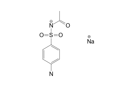 N-sulfanilylacetamide, monosodium salt