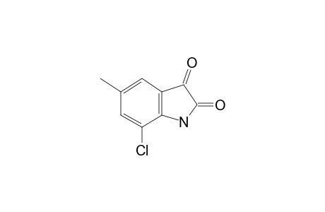 1H-Indole-2,3-dione, 7-chloro-5-methyl-