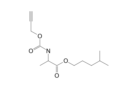 D-Alanine, N-propargyloxycarbonyl-, isohexyl ester