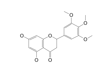 5,7-Dihydroxy-2-(3,4,5-trimethoxyphenyl)-4-chromanone