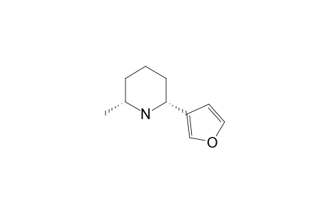 (2R,6R)-2-furan-3-yl-6-methylpiperidine