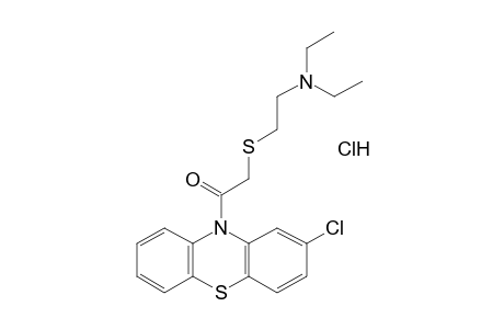 2-chloro-10-{{[2-(dimethylamino)ethyl]thio}acetyl}phenothiazine, monohydrochloride