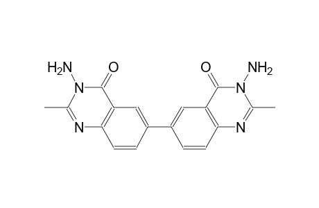 3-Amino-6-(3-amino-2-methyl-4-oxo-6-quinazolinyl)-2-methyl-4-quinazolinone