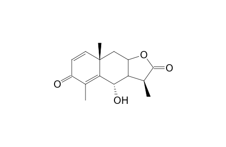 3-Oxo-6.alpha.-hydroxy-7.alpha.,11.alpha.-(H)-eudesm-1,4-dien-8.beta.,12-olide