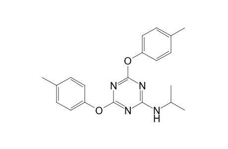 2,4-bis(p-tolyloxy)-6-(isopropylamino)-s-triazine