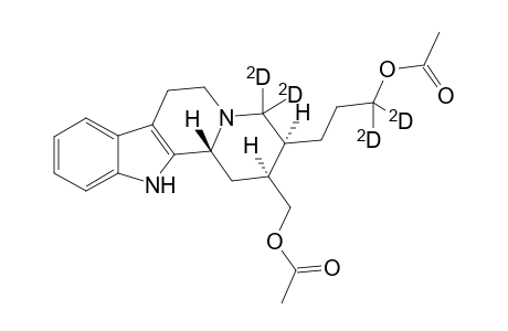 16,17-Secoyohimban-17,17,21,21-D4-16,17-diol, 18-[(acetyloxy)methyl-D2]-, diacetate (ester), (3.beta.)-(.+-.)-