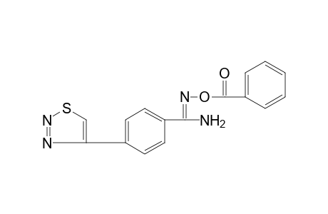 O-benzoyl-p-(1,2,3-thiadiazol-4-yl)benzamidoxime