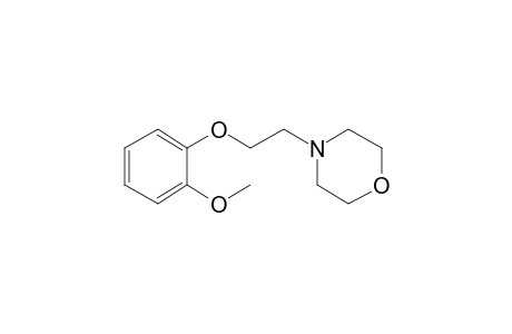 Morpholine, 4-[2-(2-methoxyphenoxy)ethyl]-