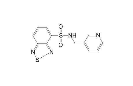 2,1,3-benzothiadiazole-4-sulfonamide, N-(3-pyridinylmethyl)-