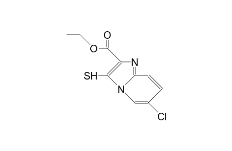 6-CHLOR-ETHYL-3-MERCAPTOIMIDAZO-[1,2-A]-PYRIDIN-2-CARBOXYLATE