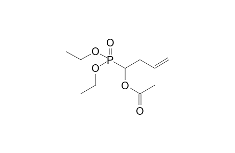 1-Diethoxyphosphorylbut-3-enyl acetate