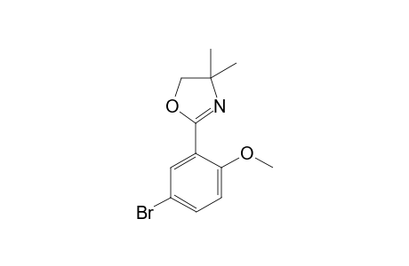 2-(5-Bromo-2-methoxyphenyl)-4,4-dimethyl-4,5-dihydrooxazole