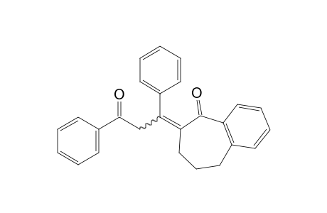 6-(1,3-diphenyl-3-oxopropylidene)-6,7,8,9-tetrahydro-5H-benzocyclohepten-5-one