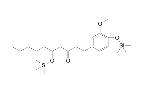 3-Decanone, 1-[3-methoxy-4-[(trimethylsilyl)oxy]phenyl]-5-[(trimethylsilyl)oxy]-