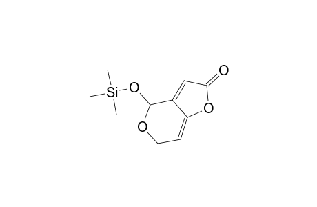 4H-Furo[3,2-c]pyran-2(6H)-one, 4-[(trimethylsilyl)oxy]-