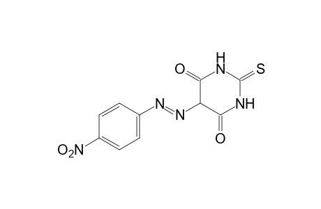 5-[(p-nitrophenyl)azo]-2-thiobarbituric acid