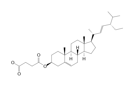 4-OXO-4-[(3-BETA,22E)-STIGMASTA-5,22-DIEN-3-YLOXY]-BUTANOIC-ACID