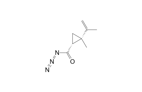 CIS-2-ISOPROPENYL-TRANS-2-METHYL-R-1-CYCLOPROPANECARBONYL_AZIDE