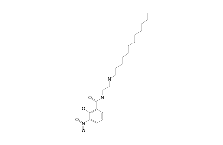 N-[2-(dodecylamino)ethyl]-3-nitrosalicylamide