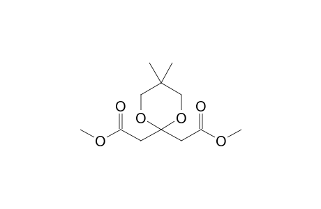 2-[2-(2-keto-2-methoxy-ethyl)-5,5-dimethyl-1,3-dioxan-2-yl]acetic acid methyl ester