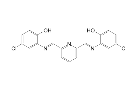 N,N'-(2,6-Pyridinediyldimethylidyne)bis(5-chloro-2-hydroxybenzenamine)