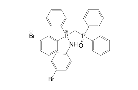 N-(4-Bromophenyl)-P,P-diphenyl-p-(diphenylphosphinoyl)methyl-phosphonium bromide salt