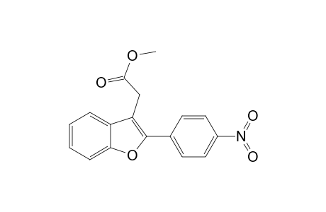 METHYL-2-(4-NITROPHENYL)-BENZOFURAN-3-ACETATE
