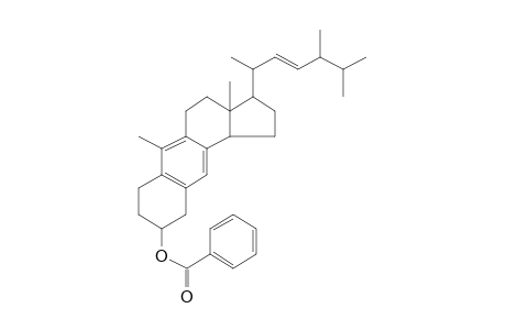 Anthraergostatetraenol benzoate