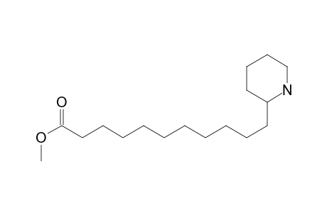 11-(2-Piperidyl)undecanoic acid methylester