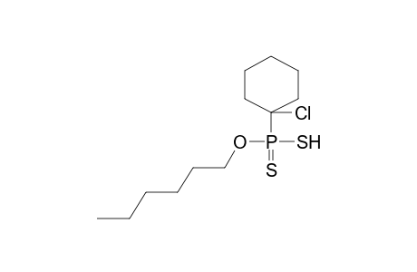 O-HEXYLCHLOROCYCLOHEXYLDITHIOPHOSPHONIC ACID