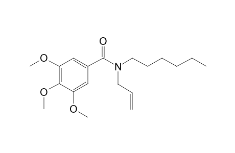 Benzamide, N-allyl-N-hexyl-3,4,5-trimethoxy-