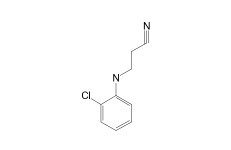 3-(o-chloroanilino)propionitrile