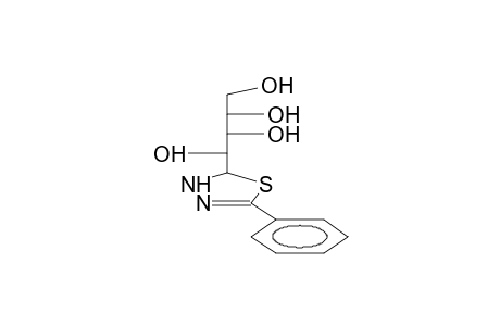 ARABINOSE, THIOBENZOYLHYDRAZONE (THIADIAZOLINE FORM)