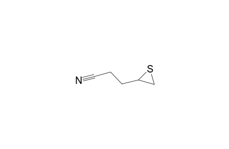 3-(2-Thiiranyl)propanenitrile