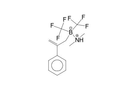 1-Propene, 3-[dimethylamine(N-B)bis(trifluoromethyl)boryl]-2-phenyl-