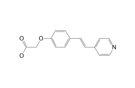 [4-(2-Pyridin-4-yl-vinyl)-phenoxy]acetic acid