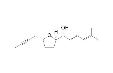 (1R)-1-[(2R,5R)-5-but-2-ynyltetrahydrofuran-2-yl]-5-methyl-hexa-2,4-dien-1-ol