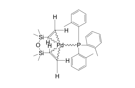 {(2-MEC6H4)3P}PD{(ETA(2)-CH2=CHSIME2)2O}