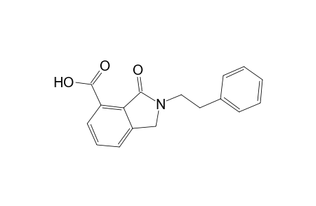 1H-isoindole-4-carboxylic acid, 2,3-dihydro-3-oxo-2-(2-phenylethyl)-