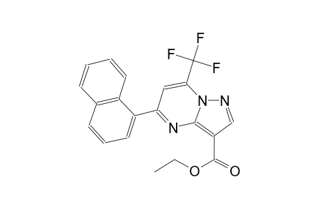ethyl 5-(1-naphthyl)-7-(trifluoromethyl)pyrazolo[1,5-a]pyrimidine-3-carboxylate