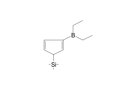 1,4-Cyclopentadiene, 1-(diethylboryl)-3-(trimethylsilyl)-