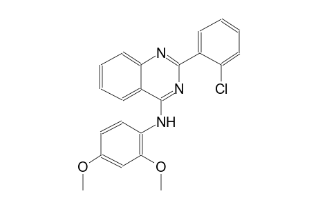 N-[2-(2-chlorophenyl)-4-quinazolinyl]-N-(2,4-dimethoxyphenyl)amine