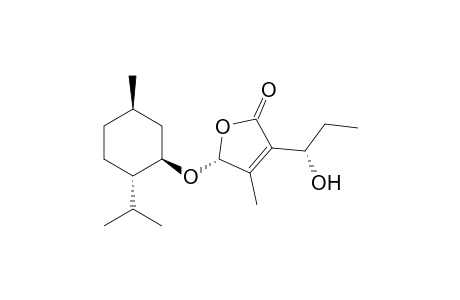 (5R)-3-[(1S)-1-Hydroxypropyl]-5-{[(1R,2S,5R)-2-isopropyl-5-methylcyclohexyl]oxy}-4-methylfuran-2(5H)-one