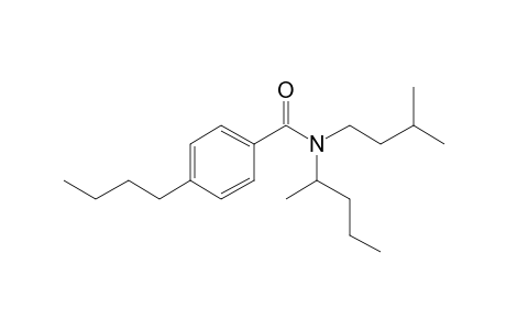 Benzamide, 4-butyl-N-(2-pentyl)-N-(3-methylbutyl)-