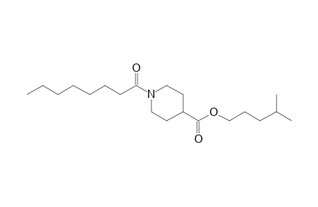 Isonipecotic acid, N-(octanoyl)-, isohexyl ester