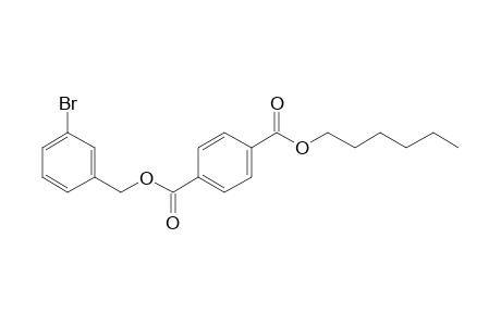 Terephthalic acid, 3-bromobenzyl hexyl ester